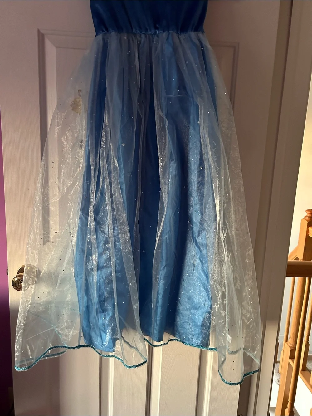 Little adventures deluxe butterfly Cinderella dress size 3XL 11-13 years blue